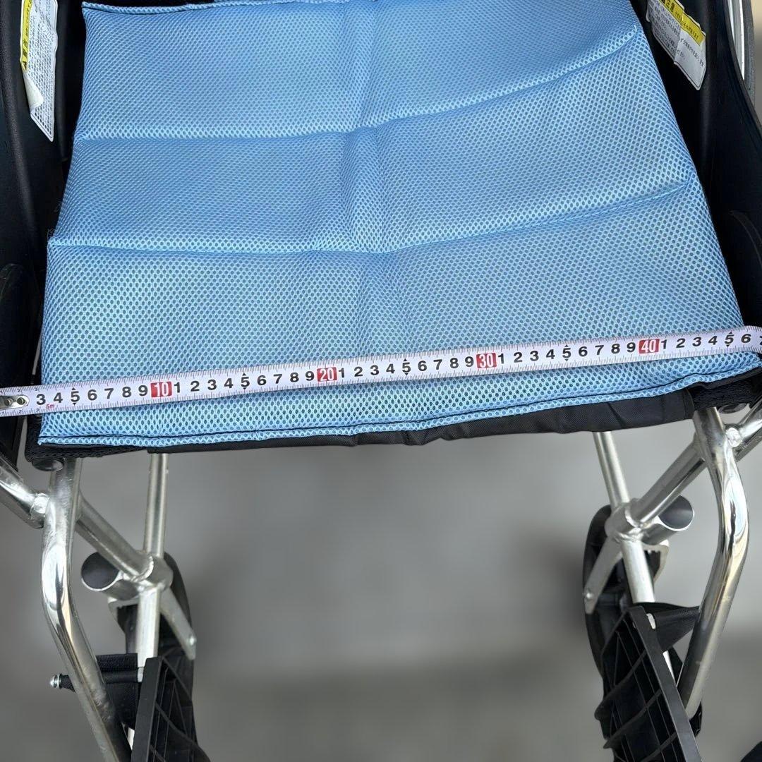 KADOKURA 介助用車椅子 タイヤ修理前提品【A-266】