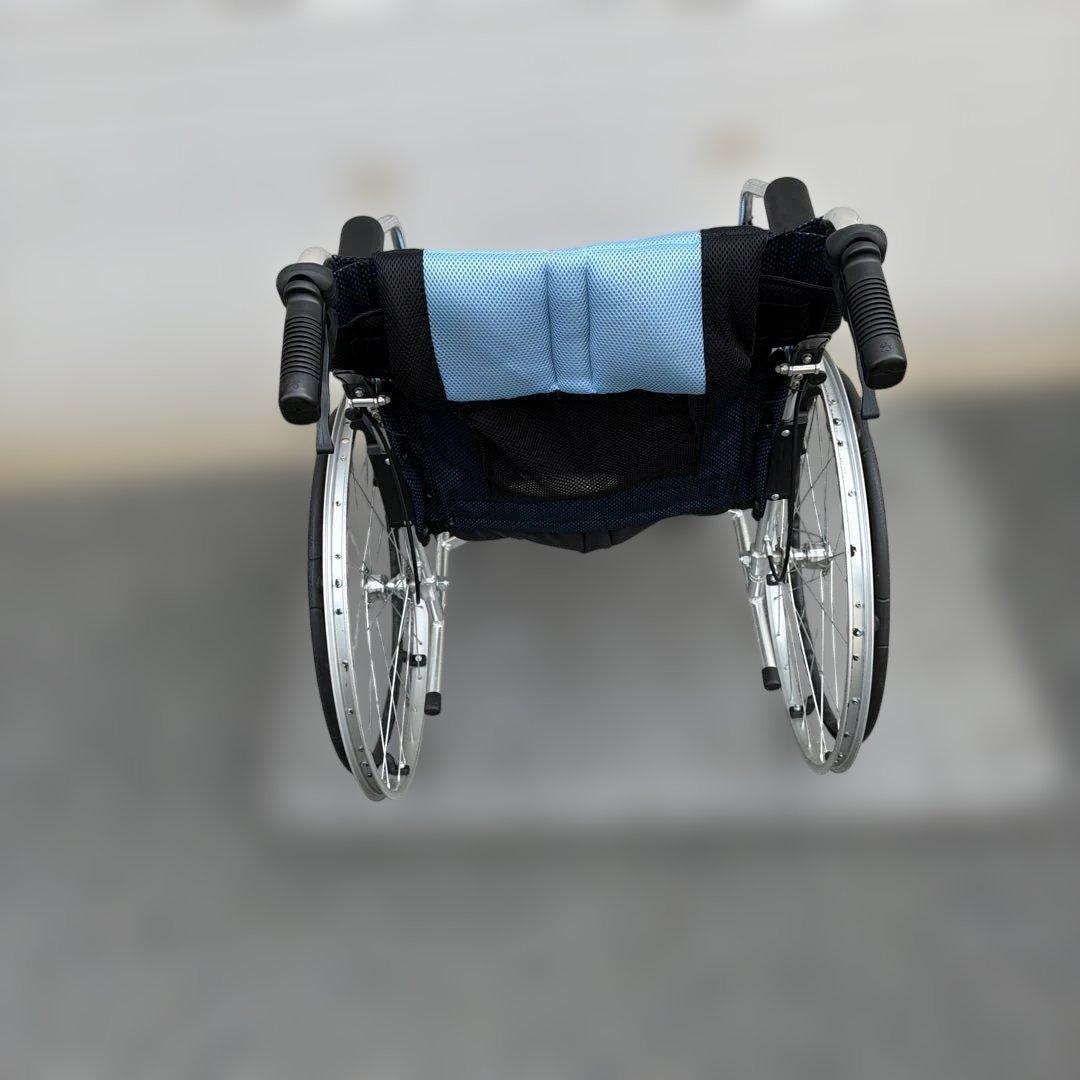 KADOKURA 介助用車椅子 タイヤ修理前提品【A-266】