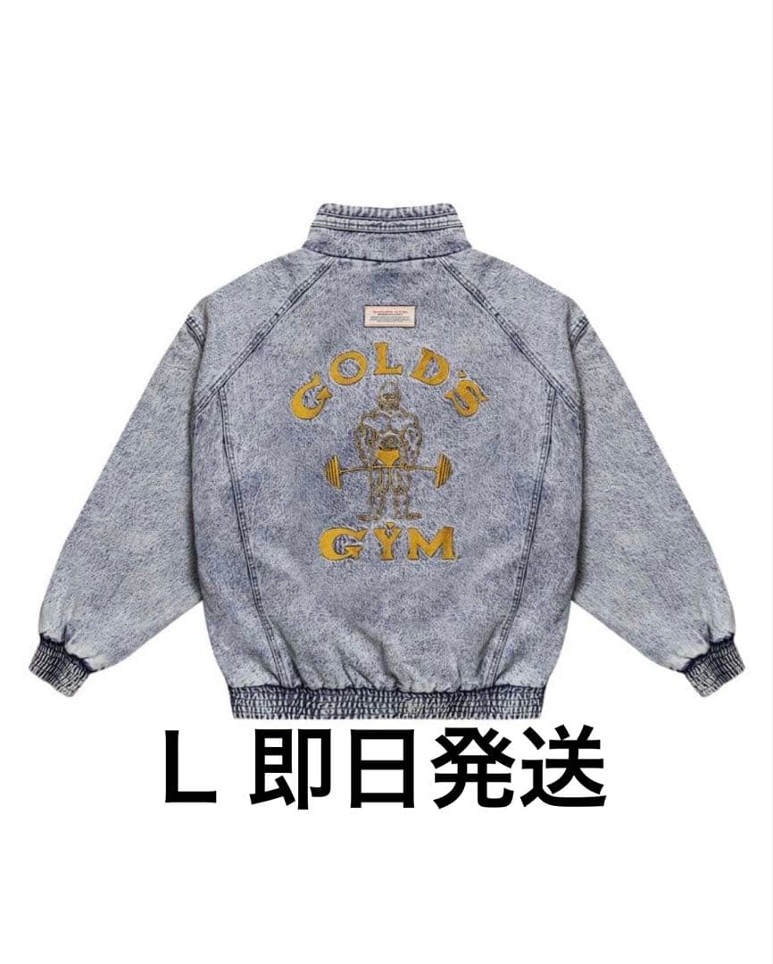 LYFT × GOLD'S GYM OVERSIZE DENIM JACKET