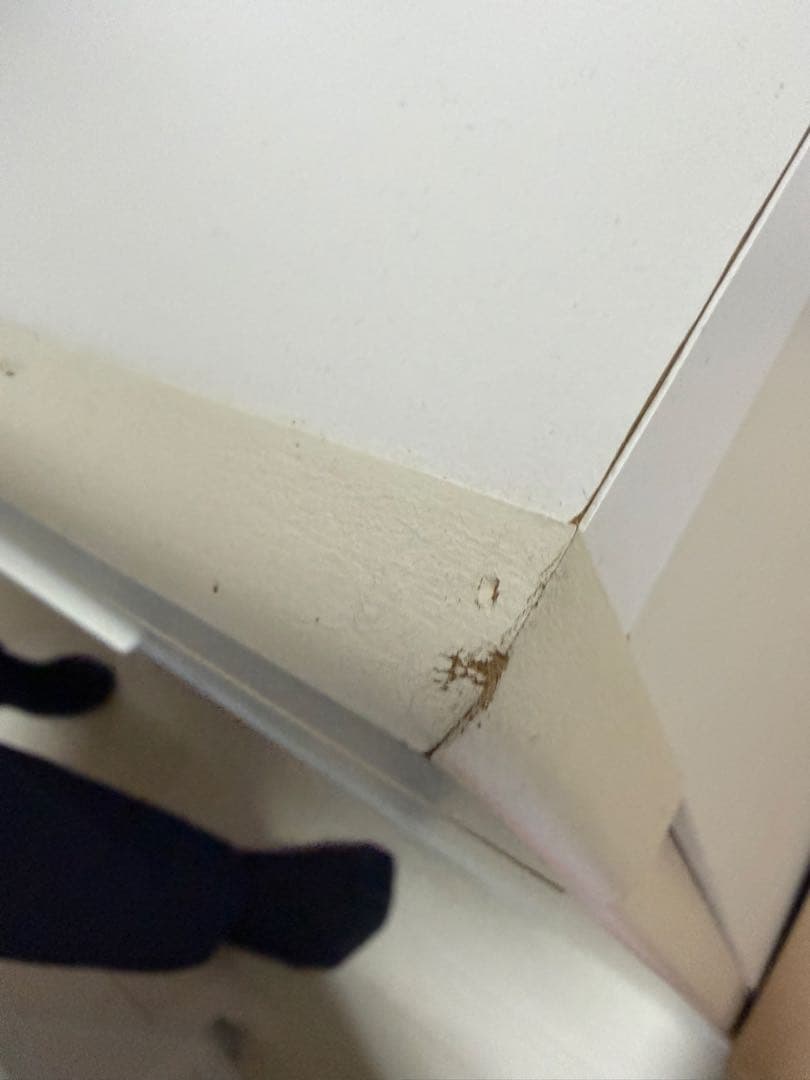 ホワイト 6段チェスト