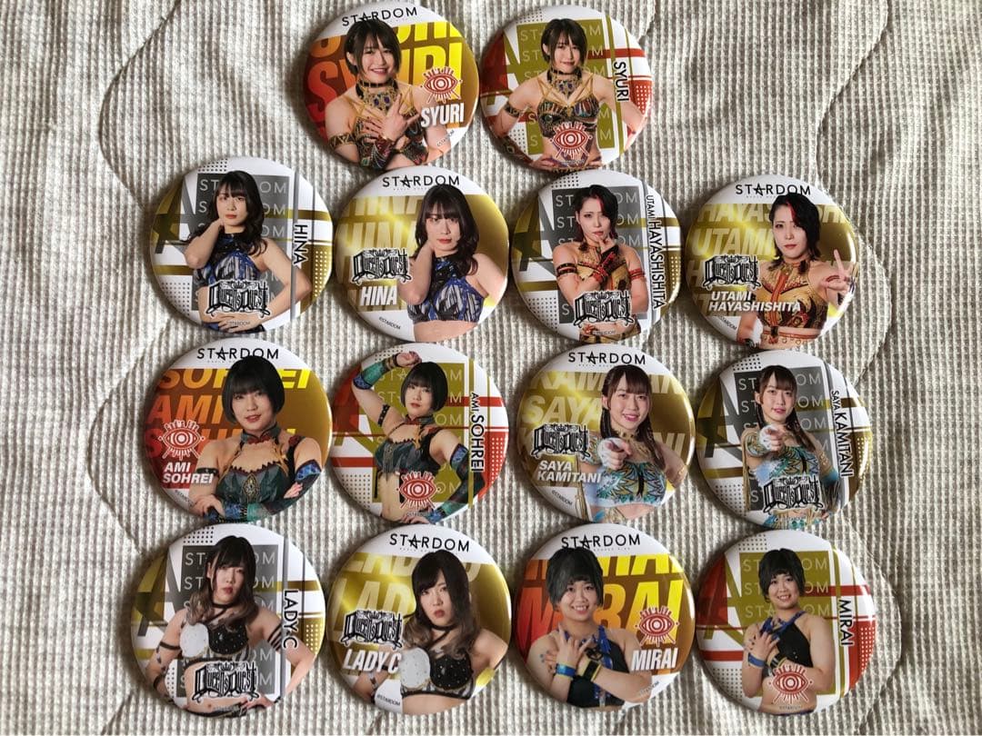スターダム STARDOM 缶バッジ 女子プロレス アクリルスタンド まとめ売り