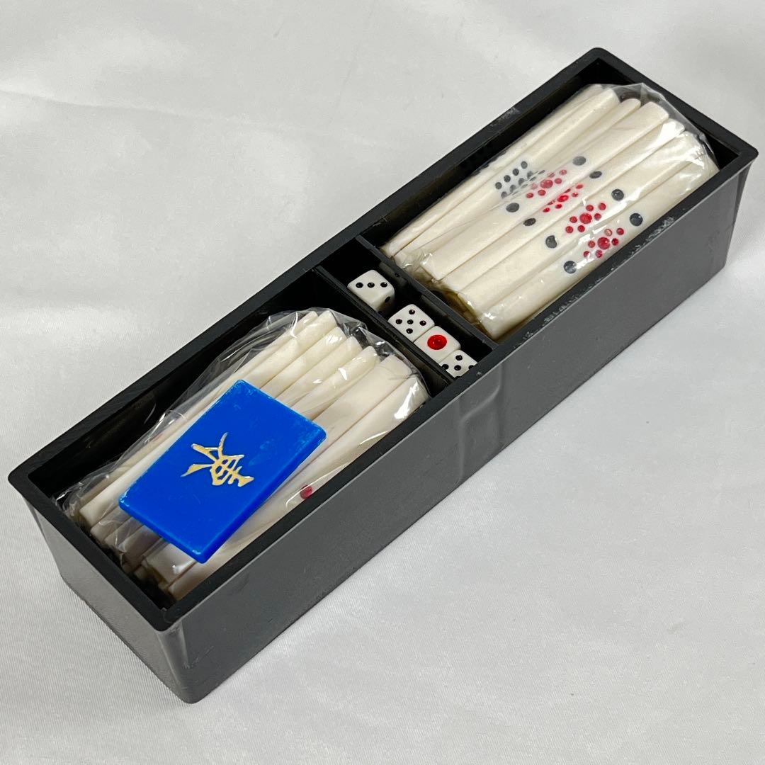 未使用　麻雀牌　麻雀　橿原麻雀　背面緑　中古　深彫り　地域　昭和レトロ　希少品