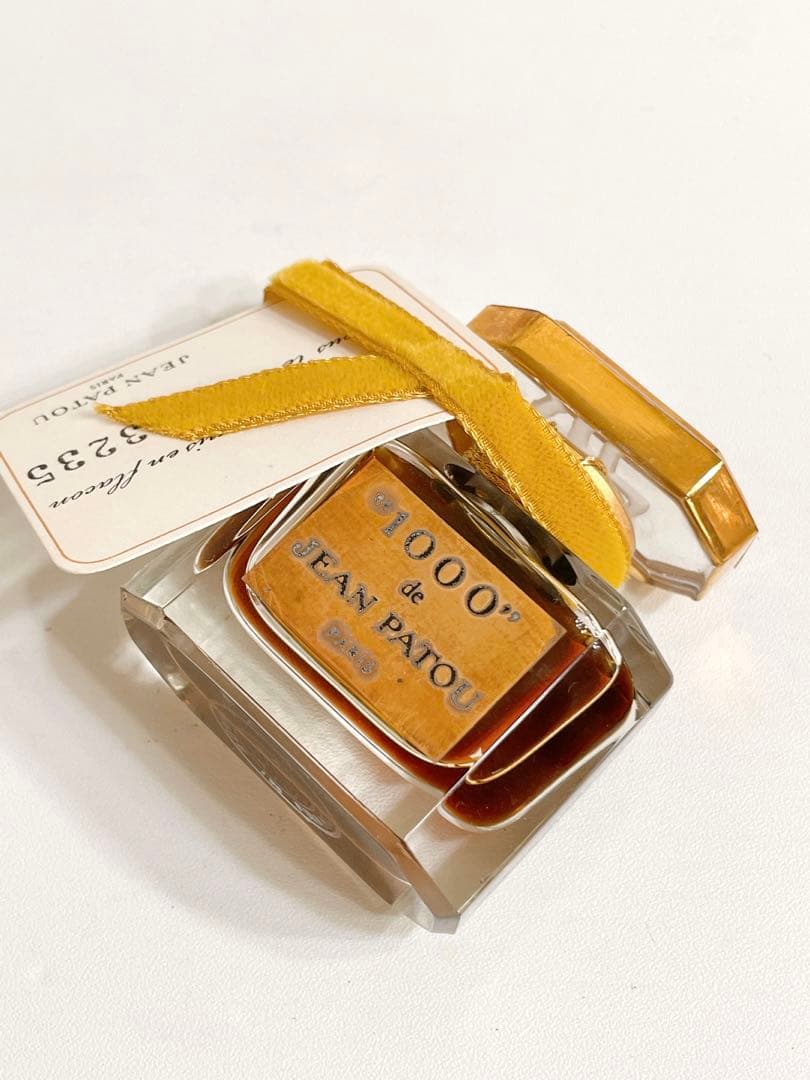 未使用 JEAN PATOU ジャンパトゥ　1000 シリアルナンバー付き