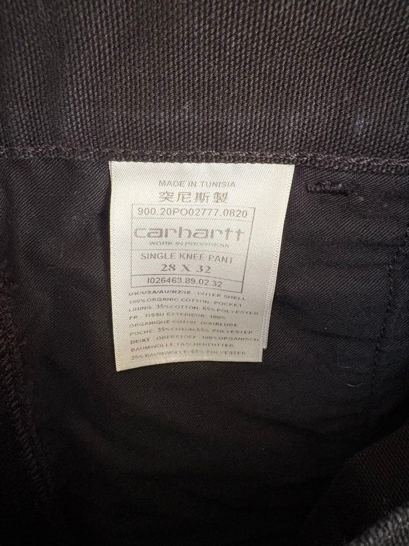 CARHARTT SINGLE KNEE PANT 28×32