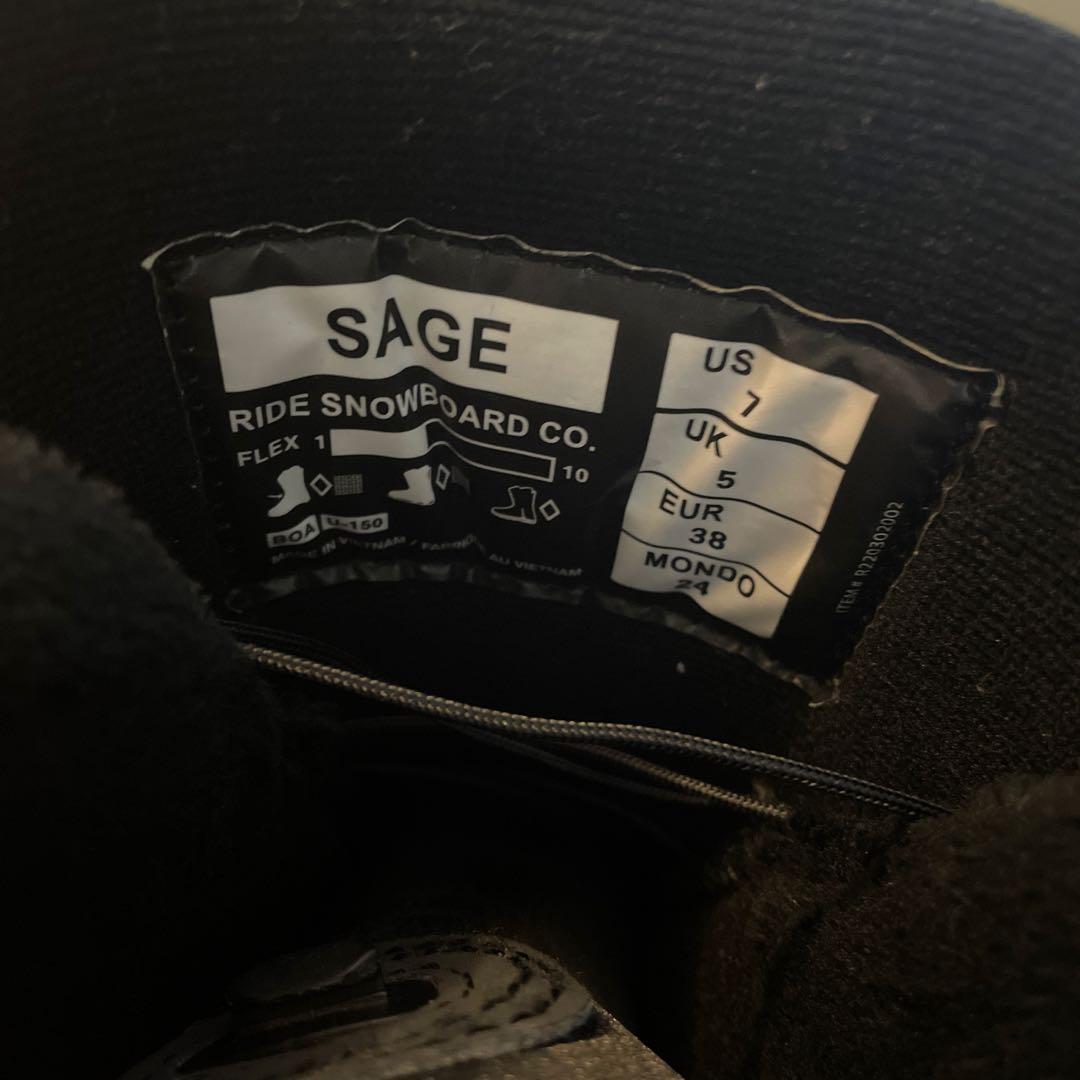 【即日発送】SAGE スノーボードブーツ 女性用