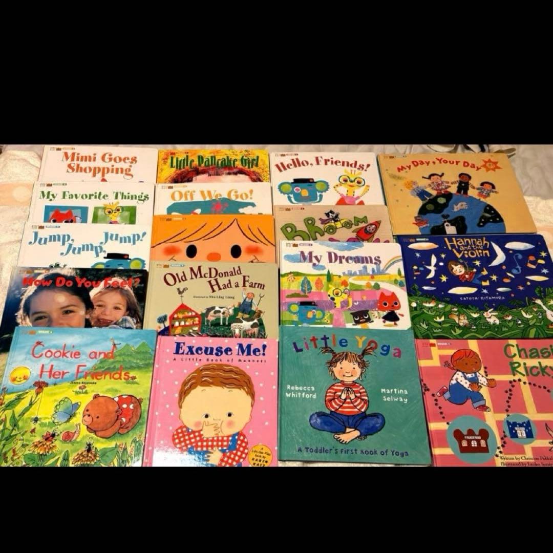 【値下げ中！】world wide kids DVD 全巻、絵本17冊セット