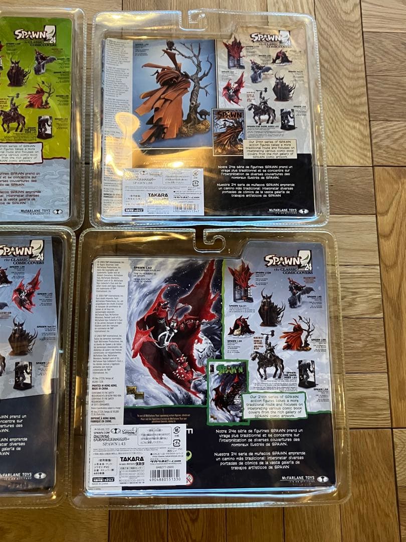 未開封 Spawn Classic Comic Covers 24 6体セット