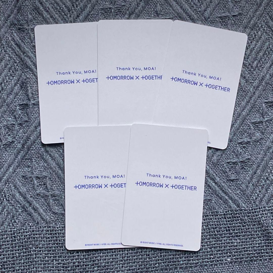 TXT ファンクラブ FC 特典 新規入会 セット5枚