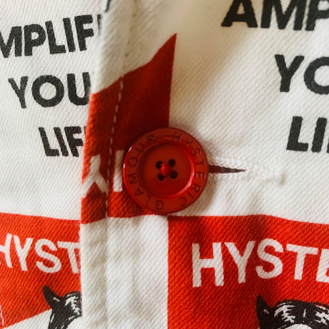 HYSTERIC GLAMOUR カバーオール　総柄 デビルガール　L