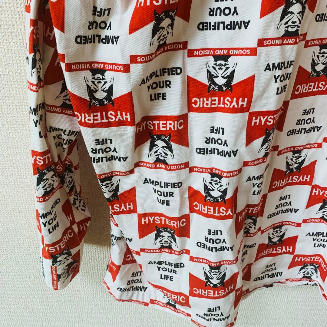 HYSTERIC GLAMOUR カバーオール　総柄 デビルガール　L