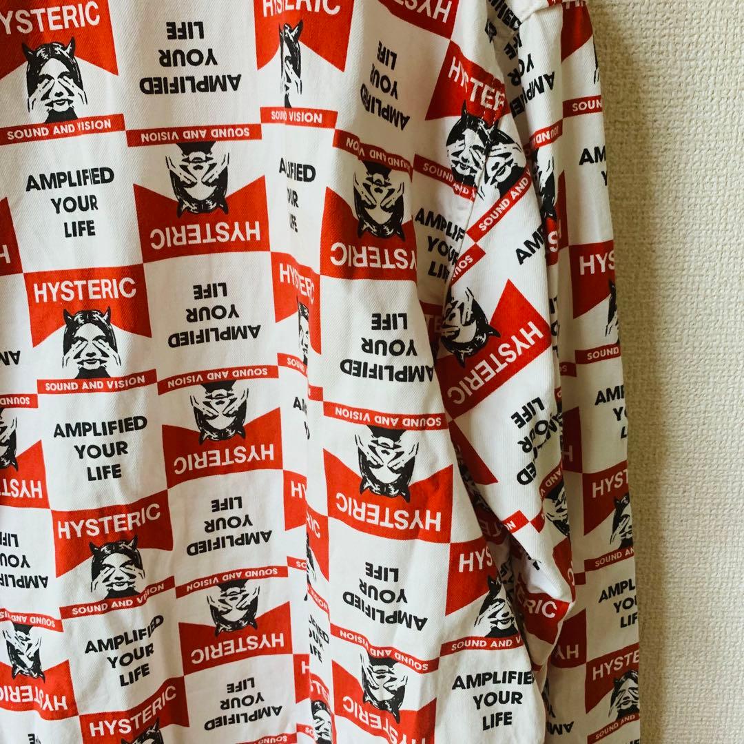 HYSTERIC GLAMOUR カバーオール　総柄 デビルガール　L