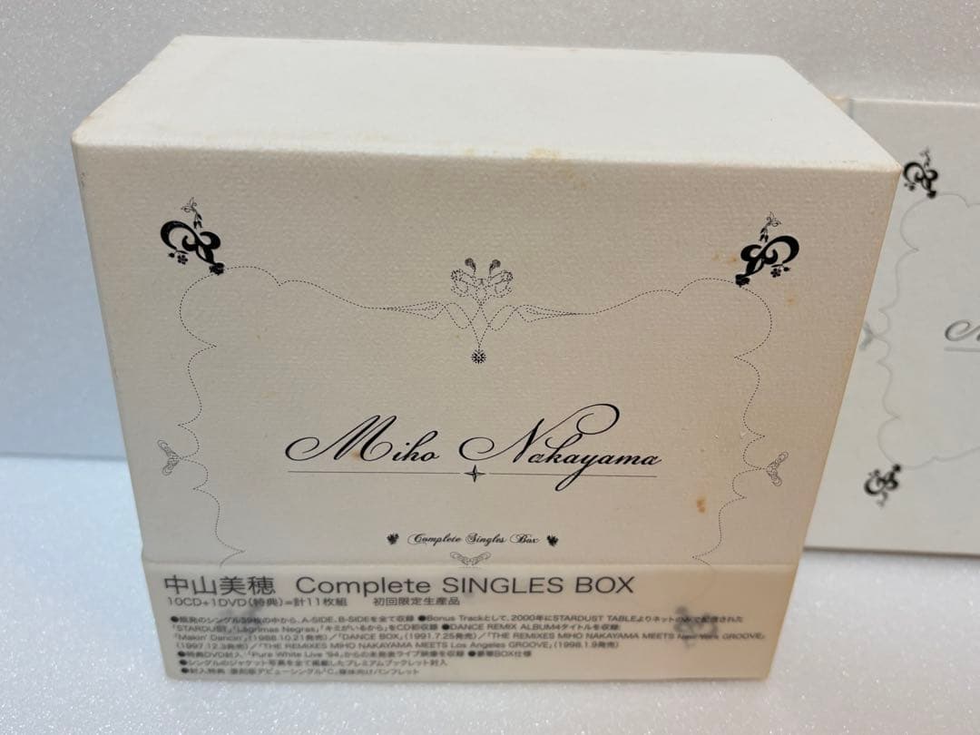 Ｓ*Ｏ様 中山美穂　Complete SINGLES BOX 初回限定生産品 C