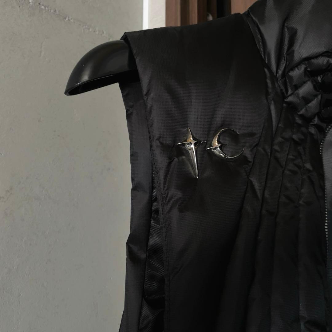 正規品 THUG CLUB Cave  ダウンベスト 2 ブラック