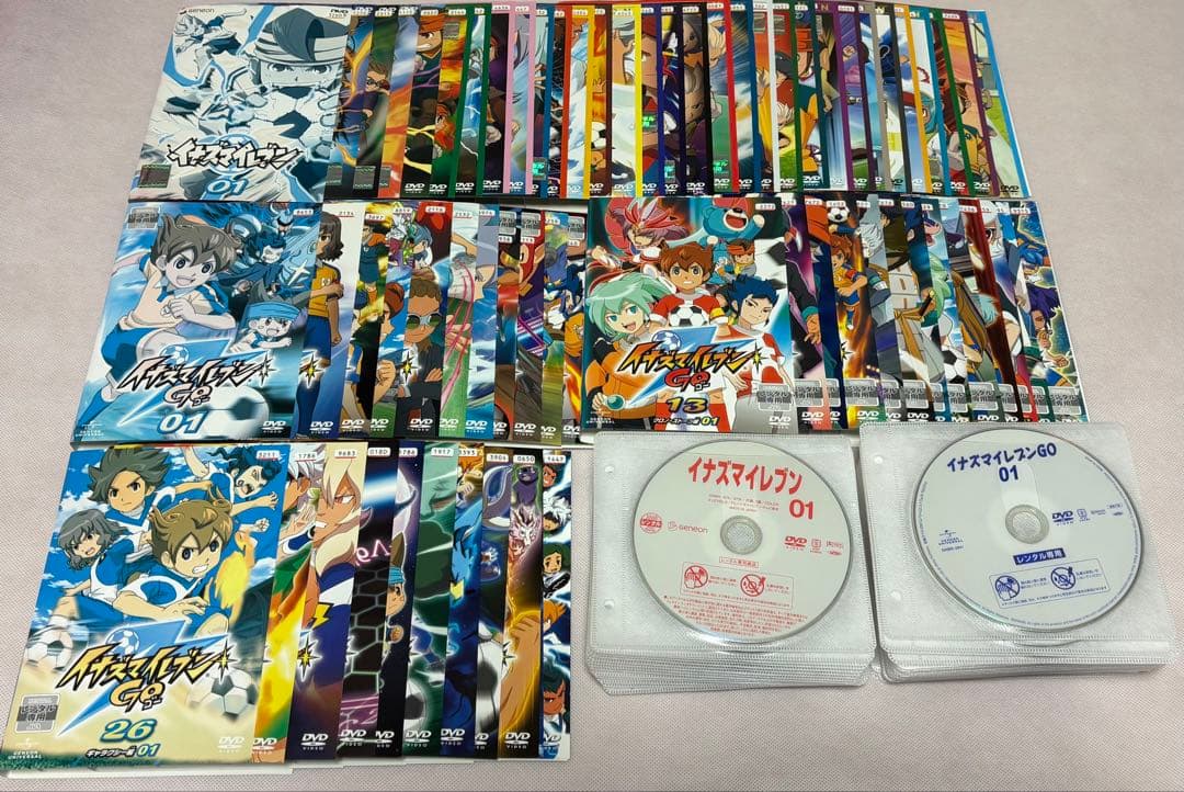 イナズマイレブン TV版 DVD 全68巻 全巻セット