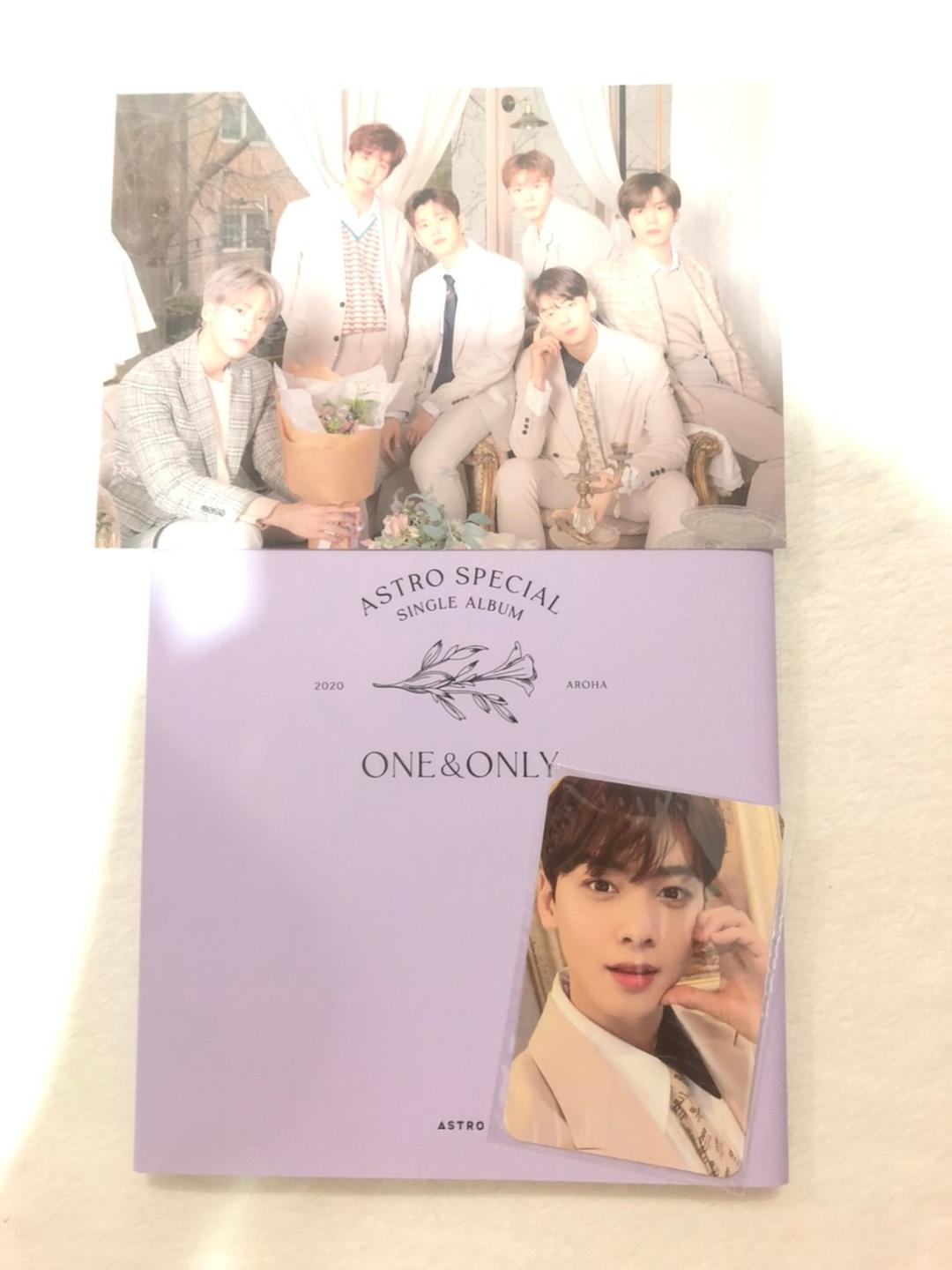 ASTRO One&Only アルバム　ウヌ　トレカ