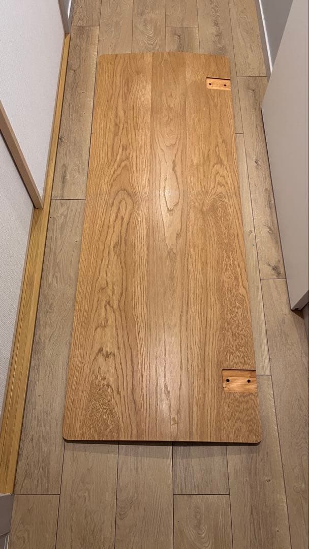 無印良品　ダブルベッドフレーム　ヘッドボード付