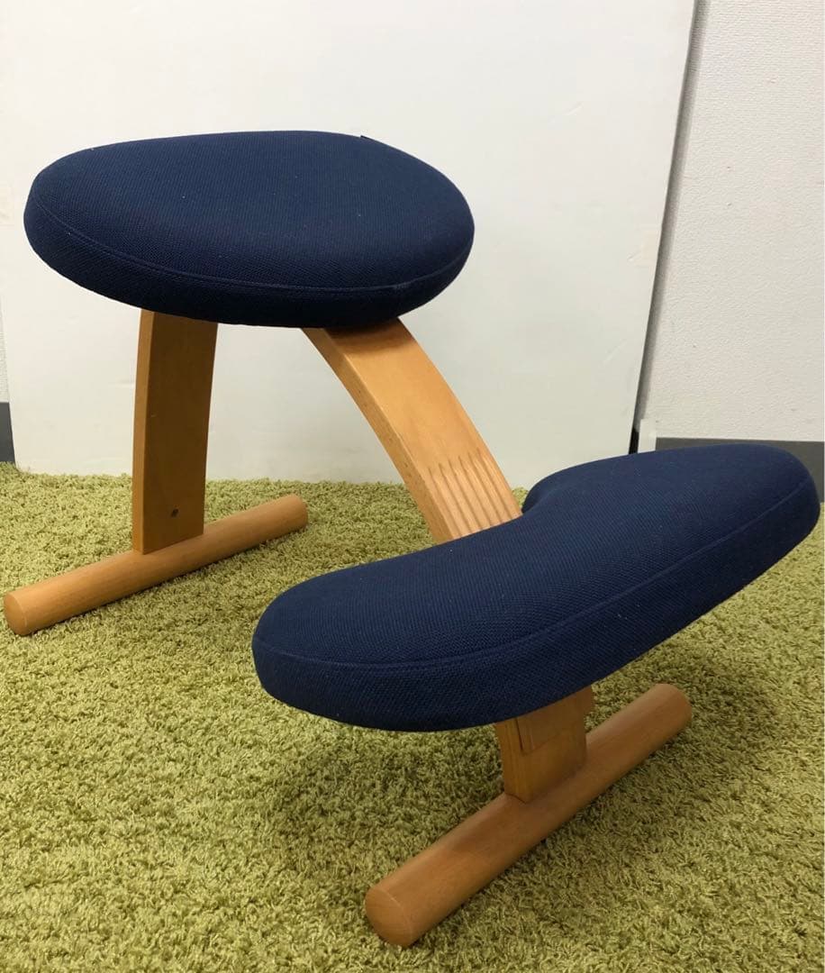 バランスチェア イージー balans easy 姿勢矯正椅子　ネイビー