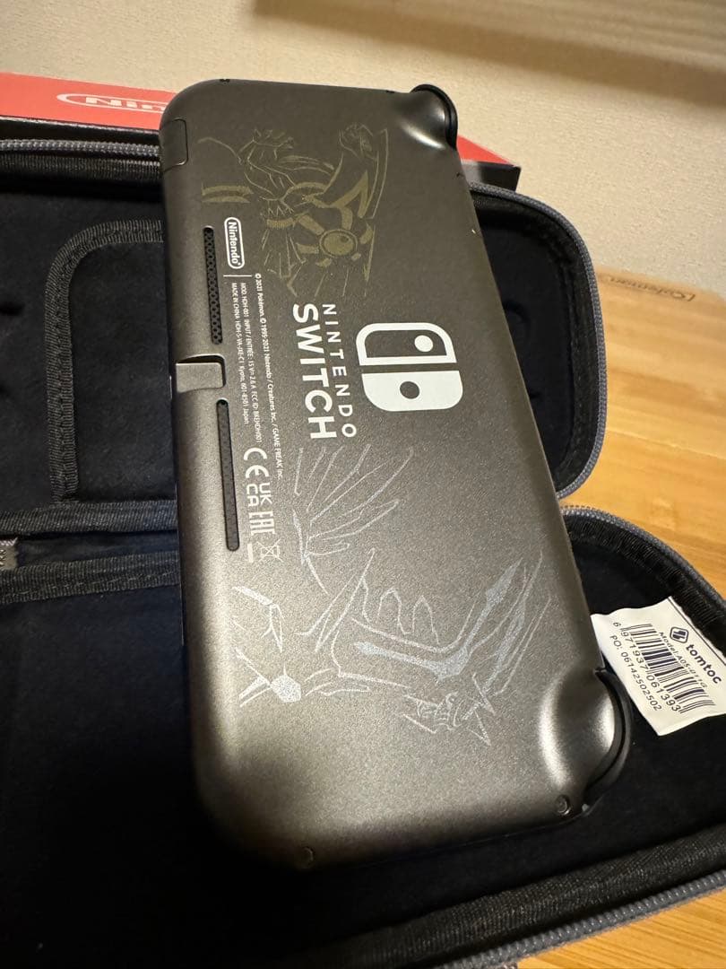 Nintendo Switch Lite グレー ポケモンデザイン ケース付き