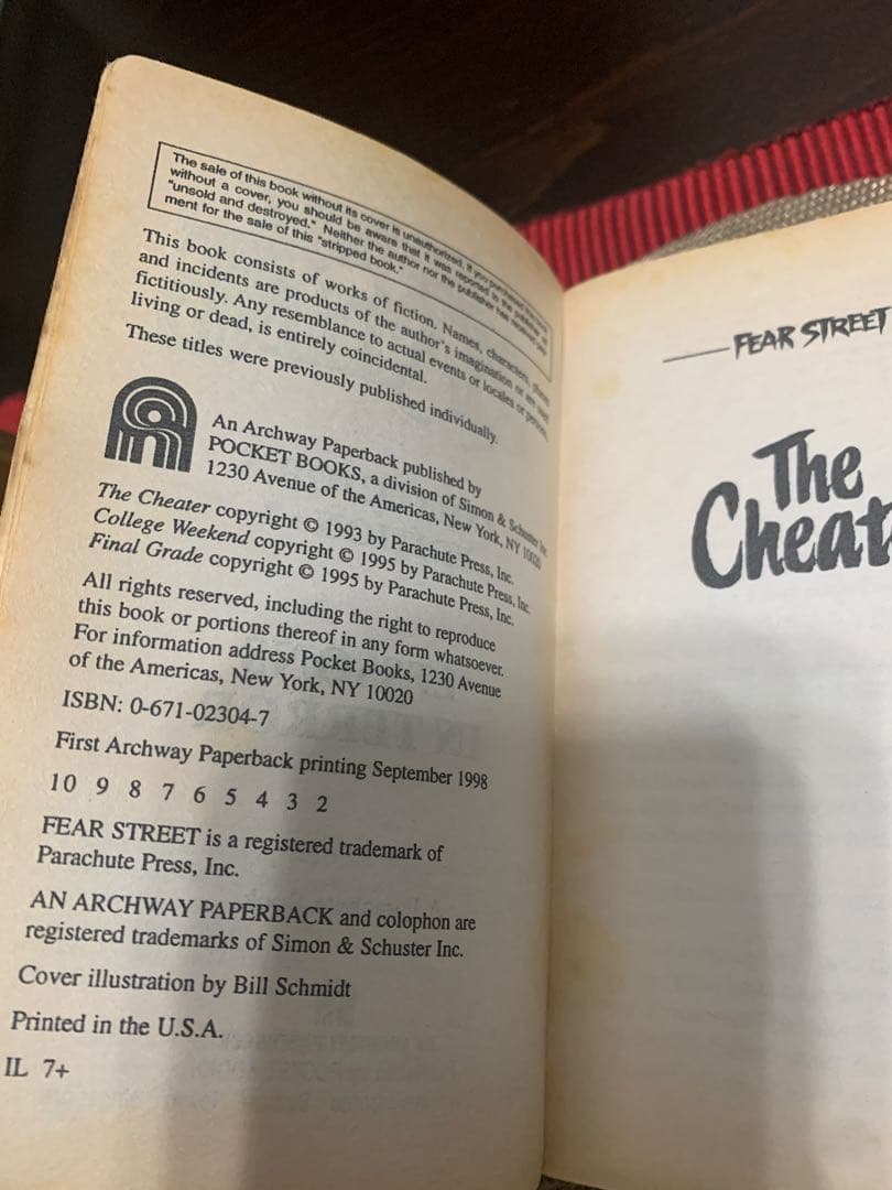 【３Stories】Lessons in Terror R.L. Stine