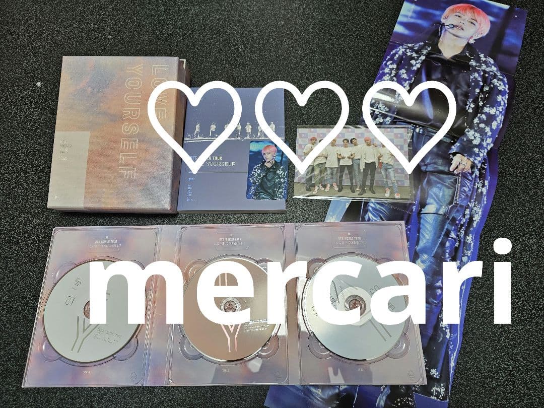 BTS バンタン LOVE YOURSELF DVD トレカ テヒョン V