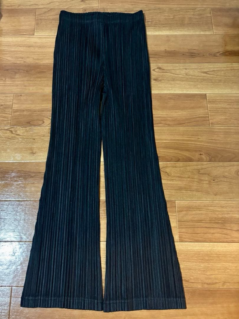 PEATS PLEASE ブラック パンタロンパンツ