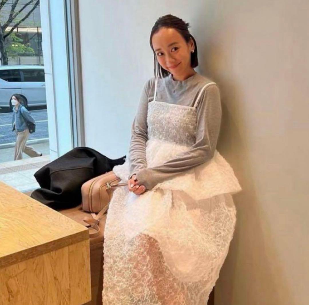 【美品】rosymonster オーガンジートップス　ホワイト