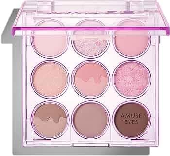 AMUSE5点セット　ファンデ　アイシャドウ2 リップ2