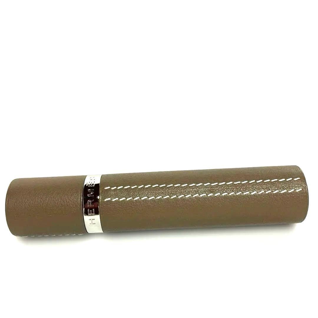 【極美品】エルメス フレグランスケース レフィラブル・アトマイザー エトゥープ