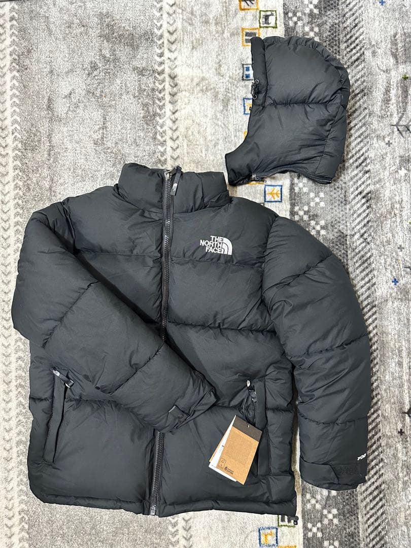 THE NORTH FACE フード付きダウンジャケット Mサイズ 黒