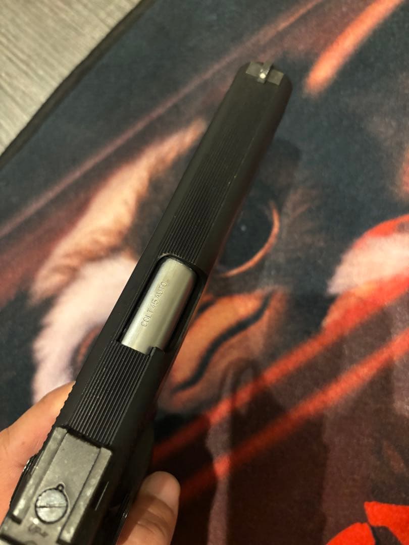 ウエスタンアームズ　コルト　パラオー14.45 ホーグ実銃用グリップ