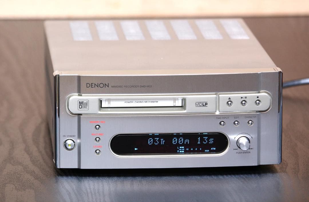DENON DMD-M33　MDデッキ　MDプレイヤー/レコーダー　完動品