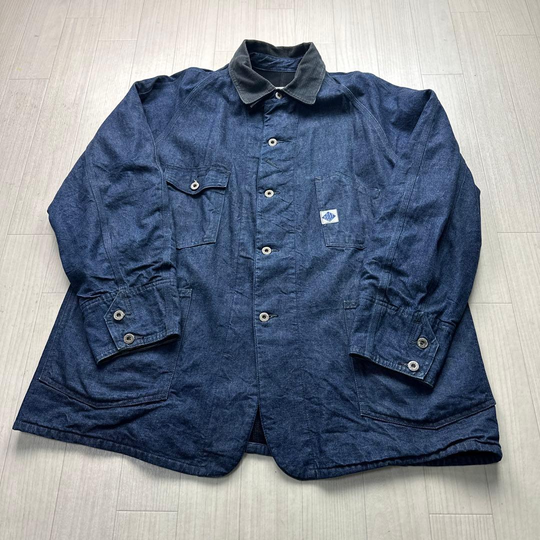 【美品】POST OVERALLS USA製 カバーオール インナー付
