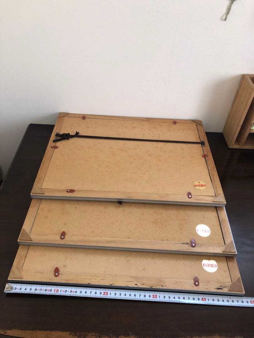 大型　額縁　6つ　フレームデッサン　ポスター　ガラス　世界堂