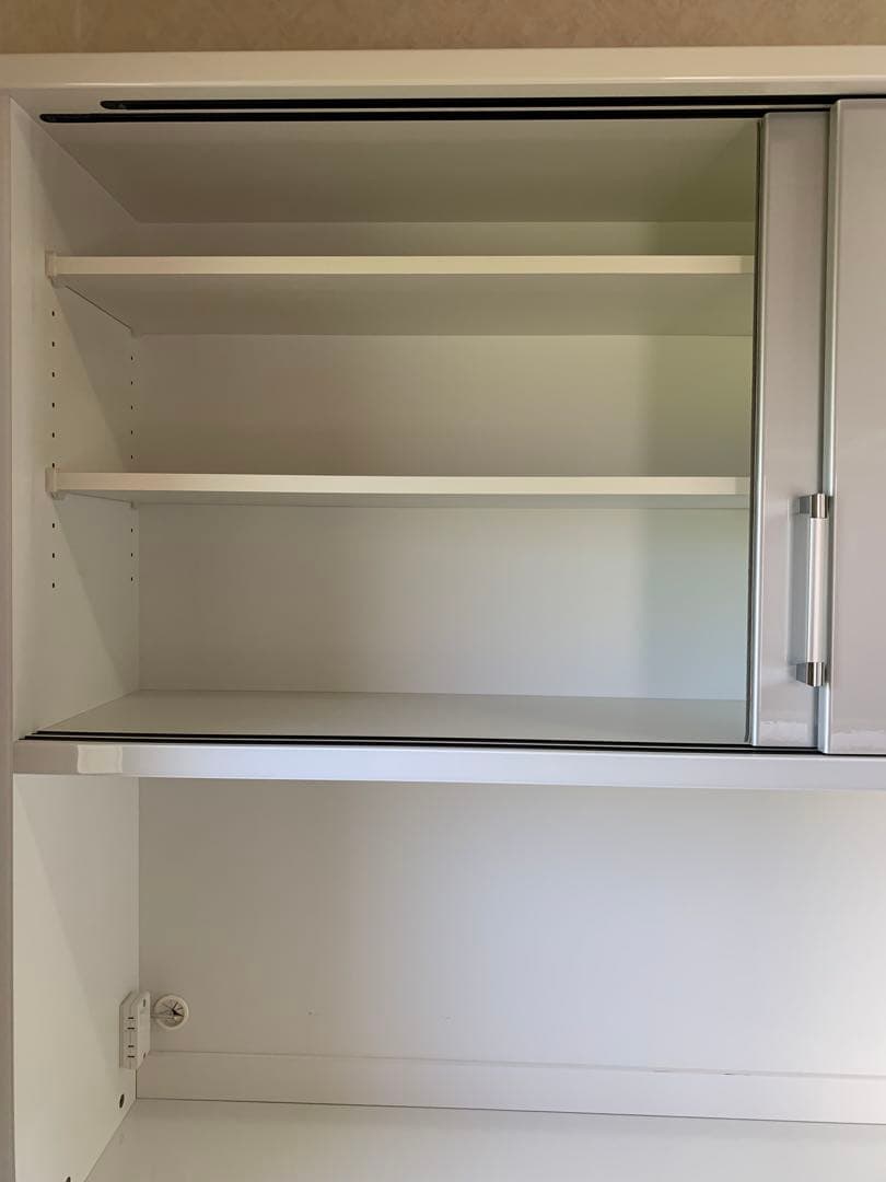 ニトリ NITORI キッチンボード 食器棚 マインド ホワイト 幅160