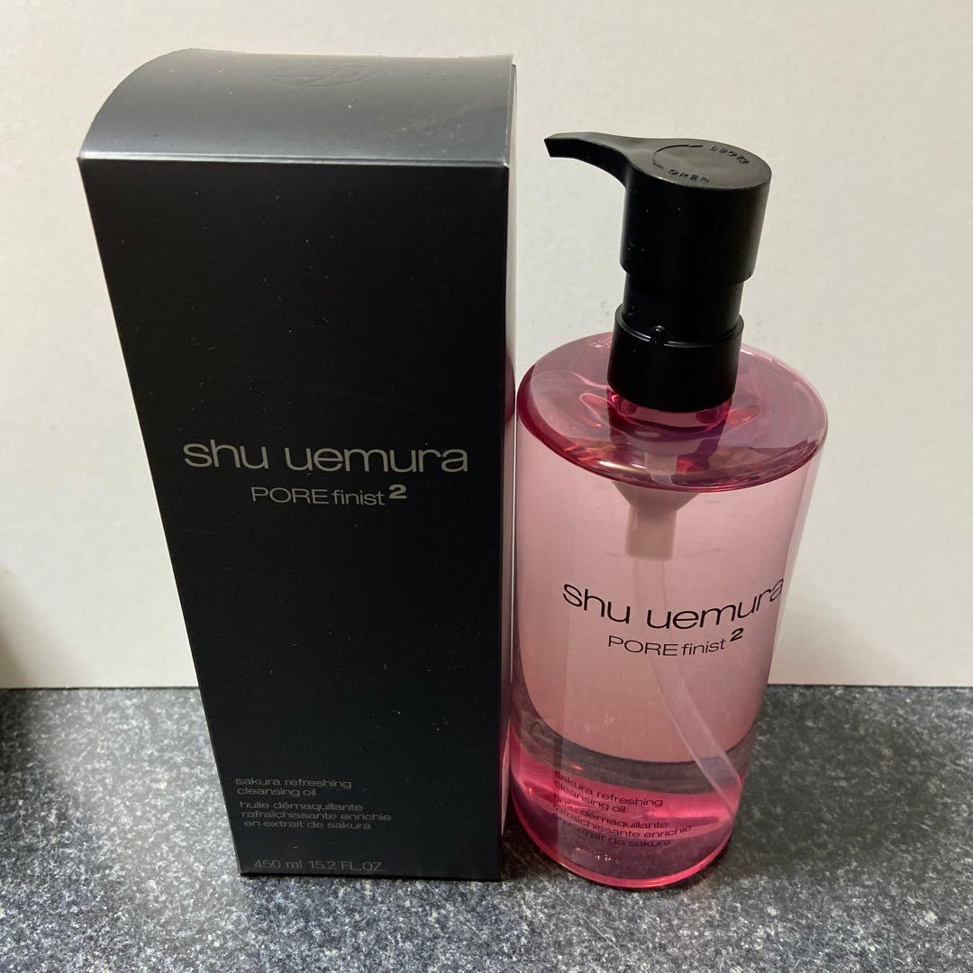 新品未使用　シュウウエムラ　フレッシュクリアサクラ　クレンジングオイル450ml
