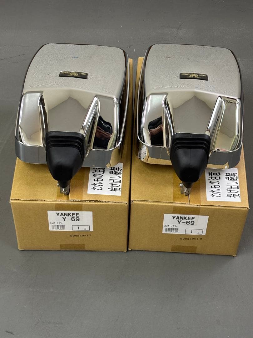 新品未使用！ メーカー廃盤品！激レア品！Y69コンボイミラー 左右SET