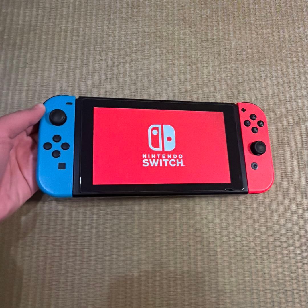 Nintendo Switch 本体 青/赤　ドック　線