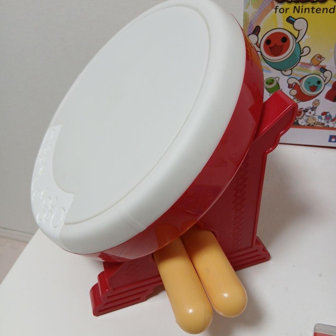 太鼓の達人 ドンダフルフェスティバル 専用太鼓とバチ×2　セット