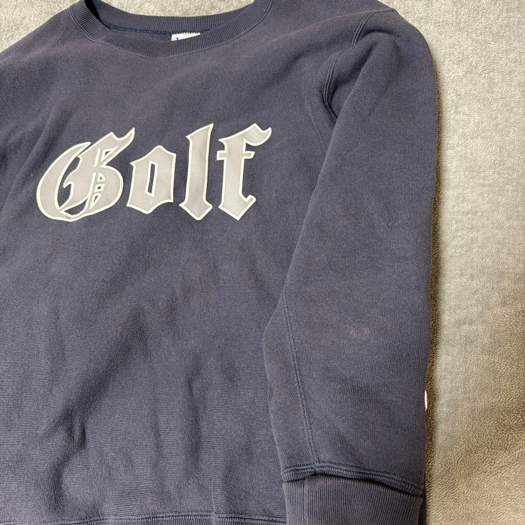 チャンピオン　リバース　ウィーブ　ビームスゴルフ　 スウェット ネイビー