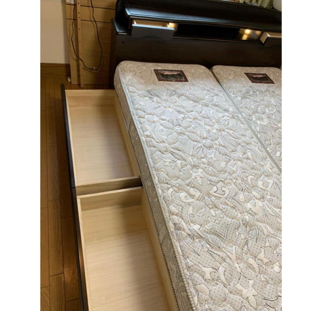 シモンズベット　ベットフレーム　セット　シングル２