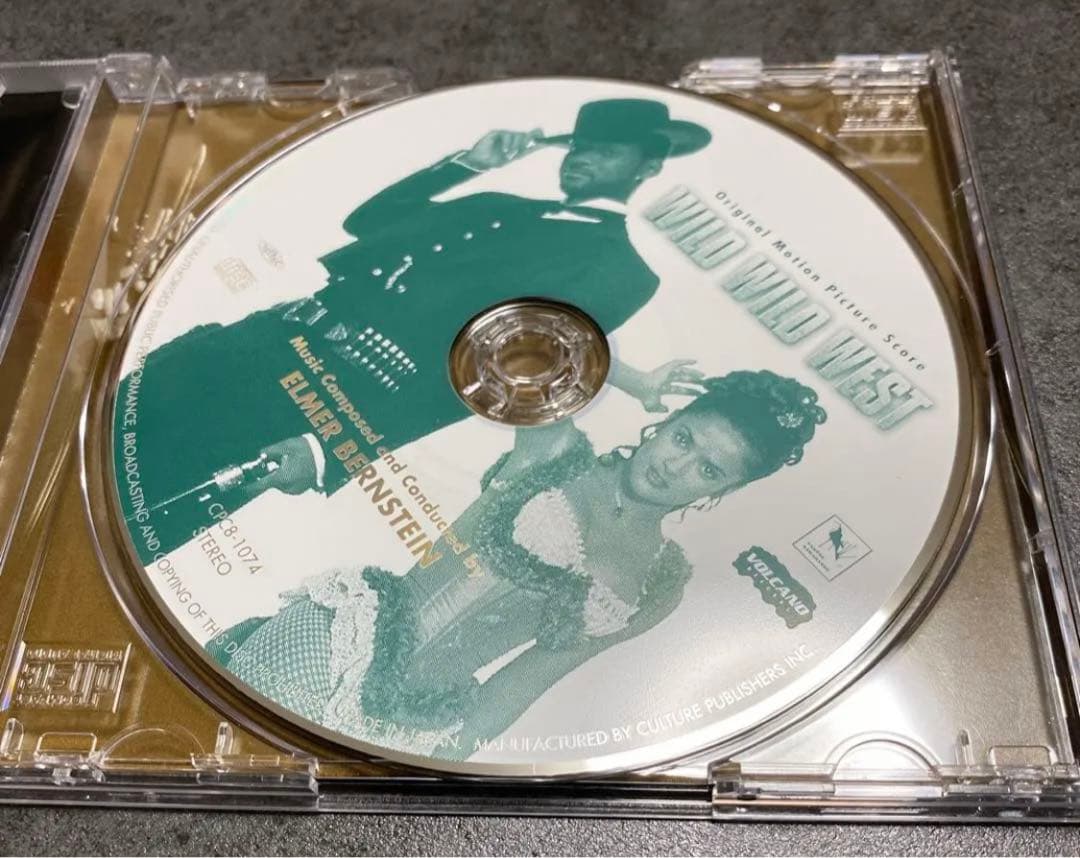 廃盤　オリジナルサウンドトラックCD 「ワイルド・ワイルド・ウエスト」スコア盤