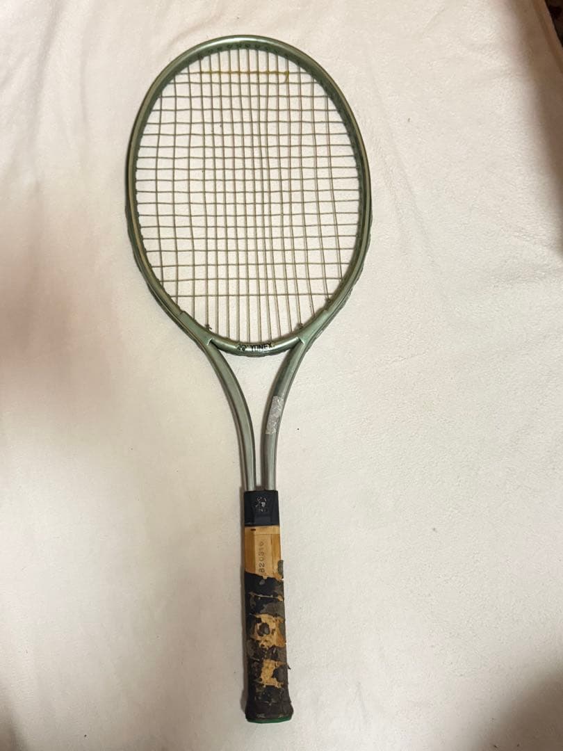 テニスラケット(硬式用) 緑色 フレーム