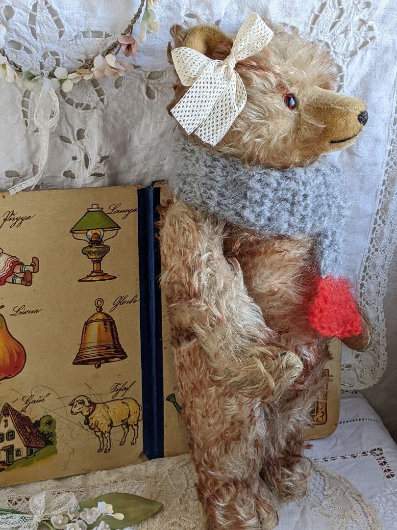 【k】アンティークベア　アンティークテディベア　ハーマン