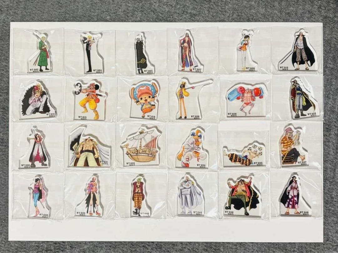 ONE PIECE アクリルminiブロック 48種 まとめ売り 新品未開封
