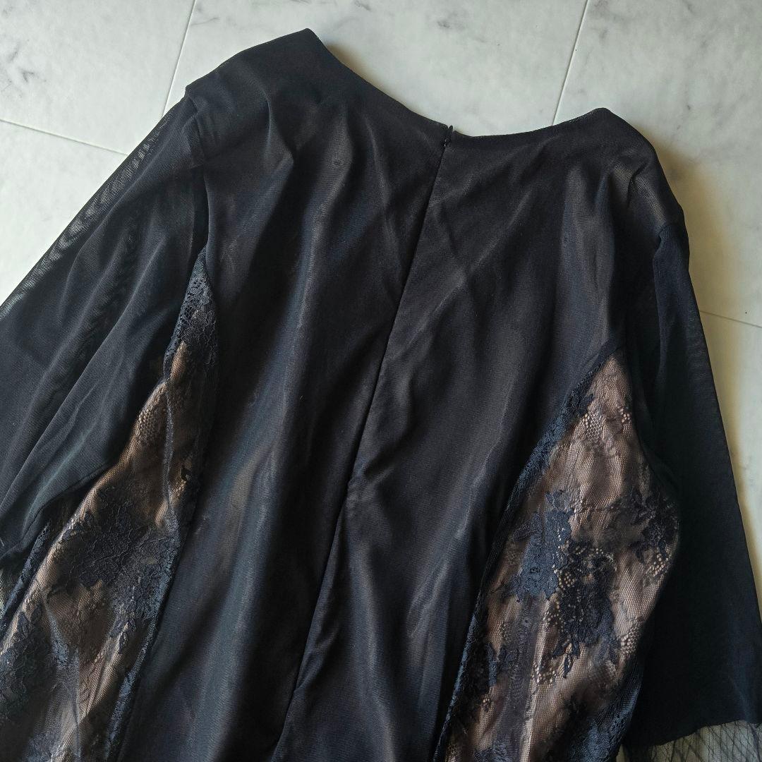 新品✨カラルス　パーティードレス　5L　オケージョン　ブラック　ブラウン　レース