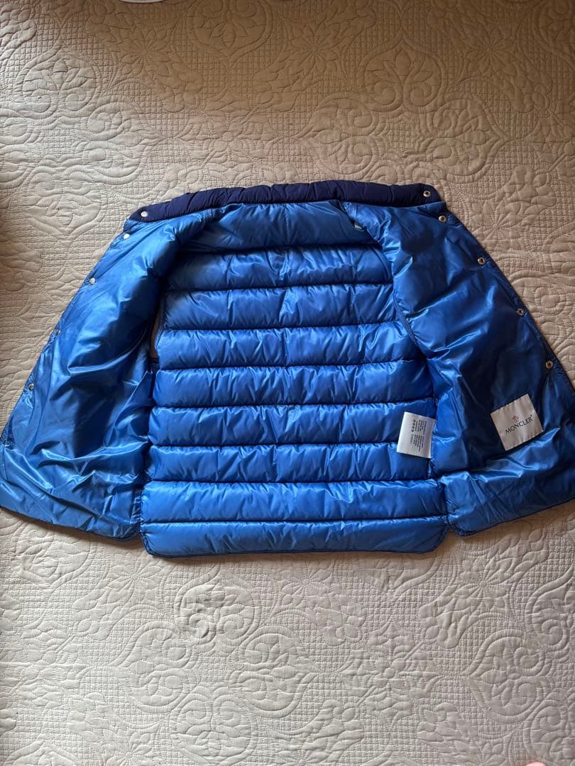 MONCLER ネイビー ダウンベスト　サイズ0 モンクレール
