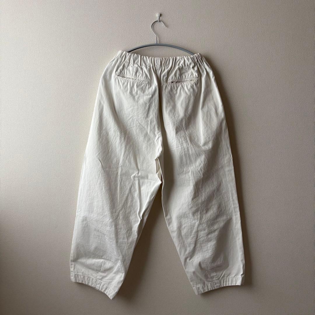 お値下げ不可｜かぐれ kagure｜コットンクロップドパンツ オフホワイト