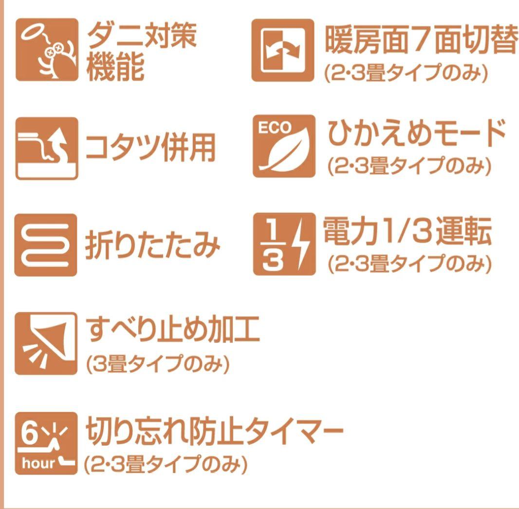 ゼンケン 電気ホットカーペット 2畳 電磁波 99％カット+ラグセット