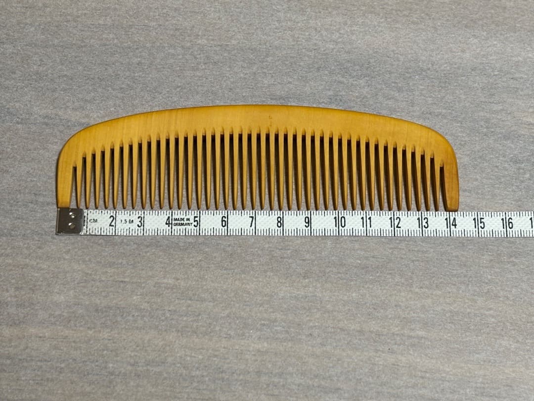 東京 上野 十三や 薩摩つげ櫛　②