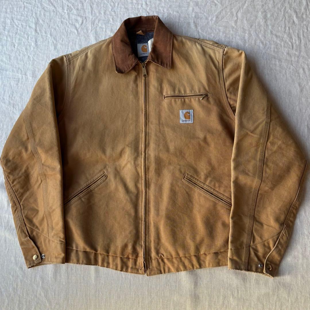 90’s Carhartt カーハート デトロイトジャケット ベージュ 40